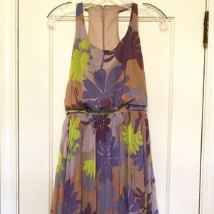 Jessica Simpson Racer Back Maxi Floral Dress 6